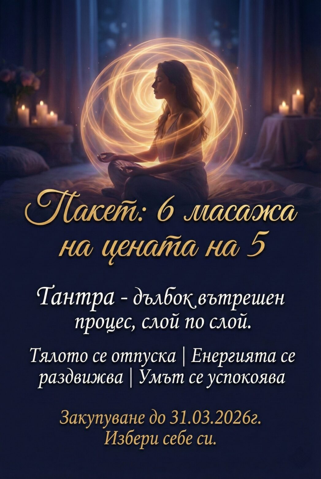 масаж пакет