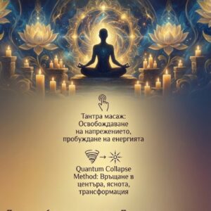 Промо пакет - 6 комбинирани срещи Тантра + ТЕС + Quantum Collapse Method на цената на 5 | ВАРНА